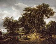 Jacob van Ruisdael Bentheim Castle painting